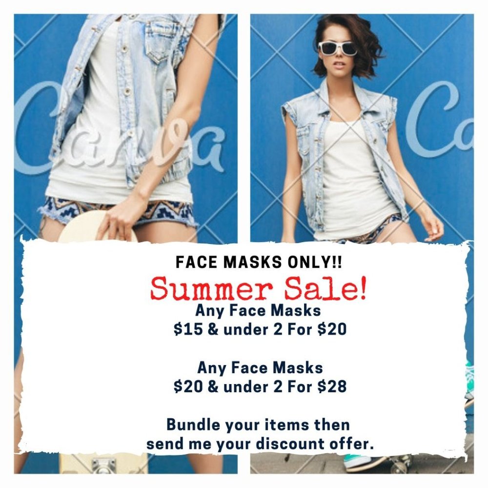 Face Mask Sale!!! Bundle Up